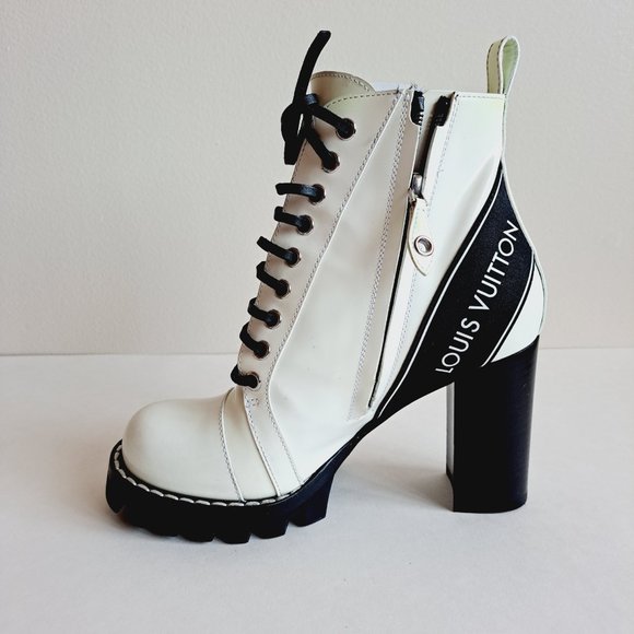 Louis Vuitton Patent Calfskin Star Trail Ankle Boots Size 36.5 - Picture 5 of 16